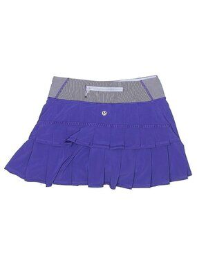 Lululemon skirt Pace Setter run tennis Skort Bruised Berry purple sz 2